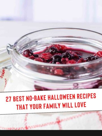 27 Best No Bake Halloween Recipes That Your Family Will Love