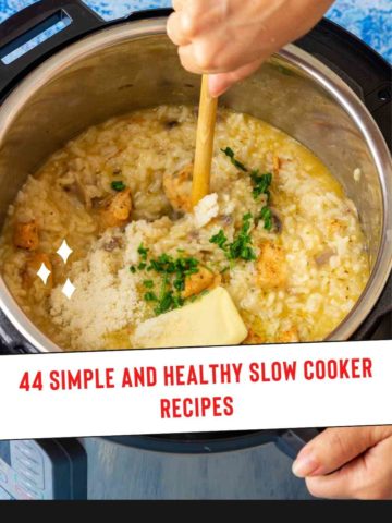 44 Simple and Healthy Slow Cooker Recipes