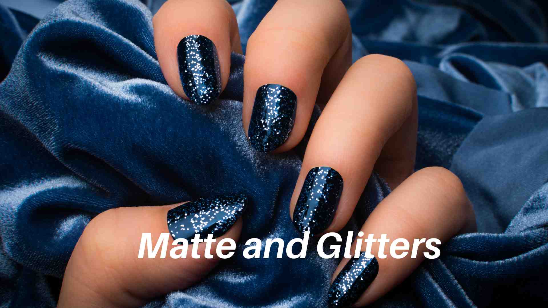 Matte and glitters