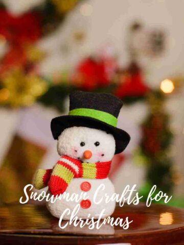 Snowman Crafts for Christmas