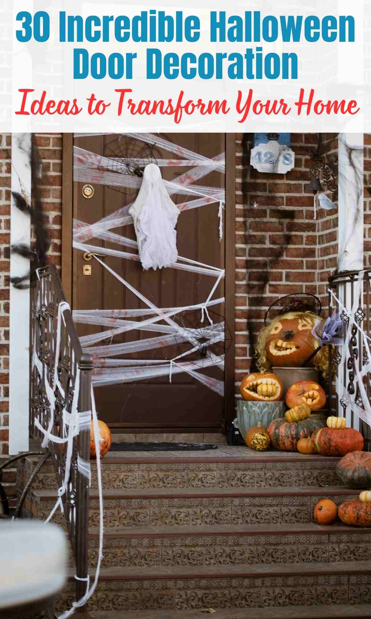 30 Incredible Halloween Door Decoration Ideas to Transform Your Home