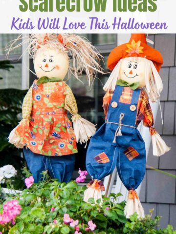 35 Creative DIY Scarecrow Ideas Kids Will Love This Halloween