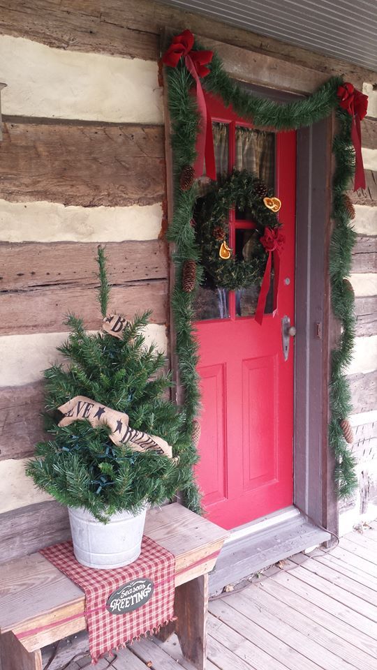 Christmas cabin