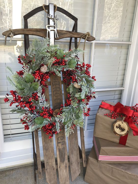 Frosted Fern Wreath