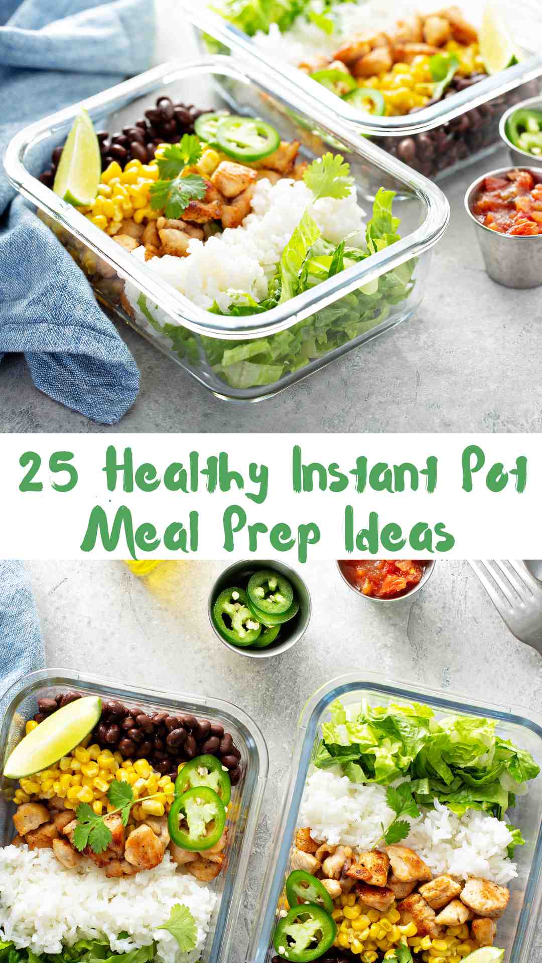 Healthy Instant Pot Meal Prep Ideas