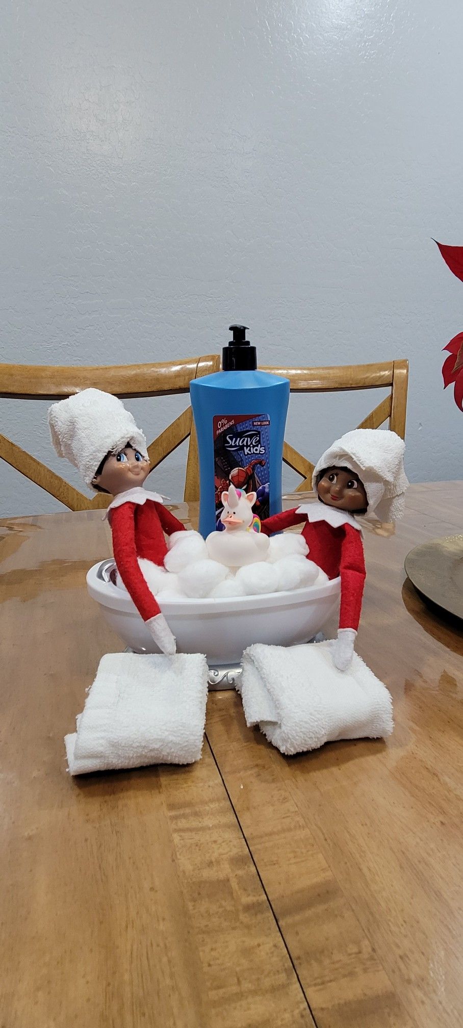 Bath Time Via Elf-Style