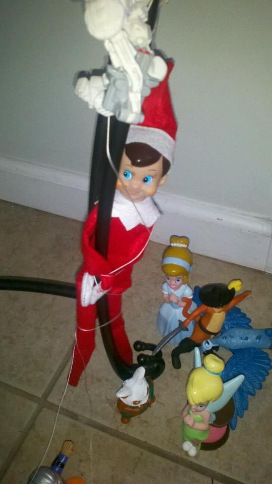 The Toys Have Tied Down Elf