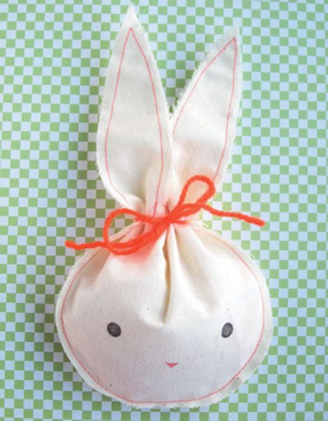 Easter Bunny Treat Pouches
