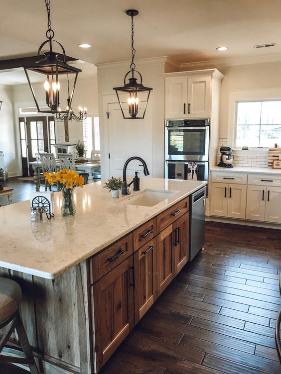 Kitchen with a Scandinavian feel