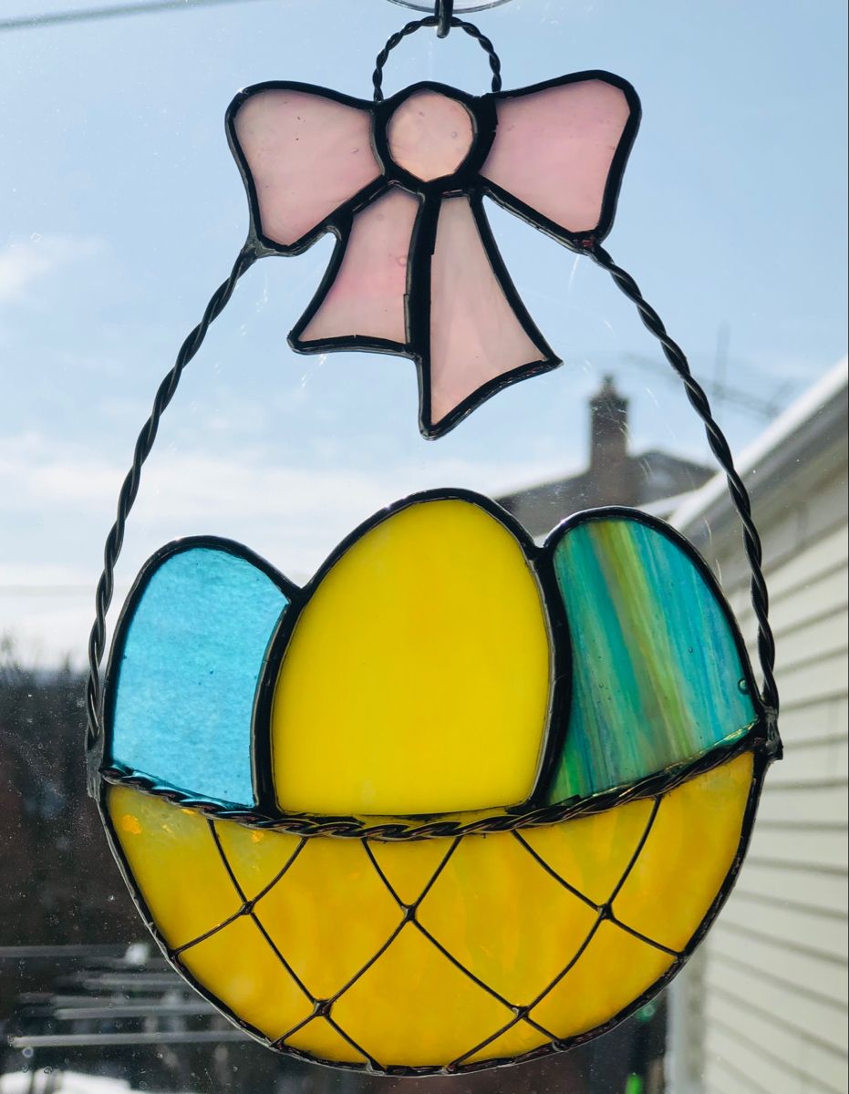 Stained Glass Easter Eggs