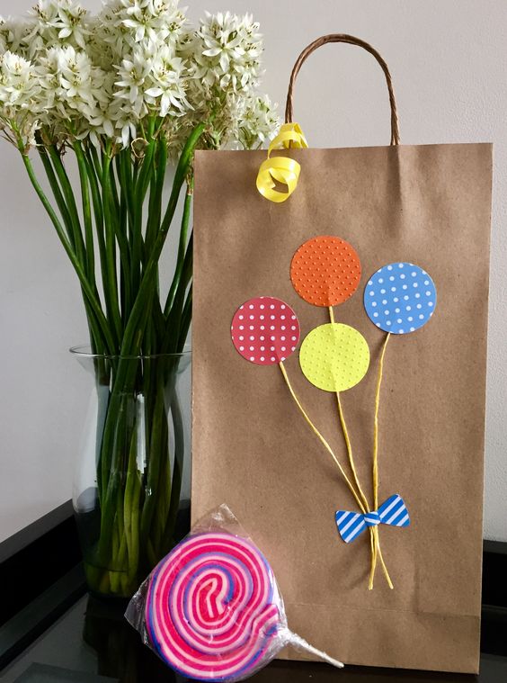 Washi Treat Bags