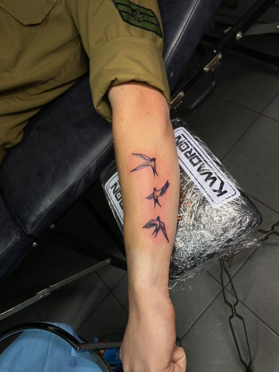 3 Swallows Tattoo Art