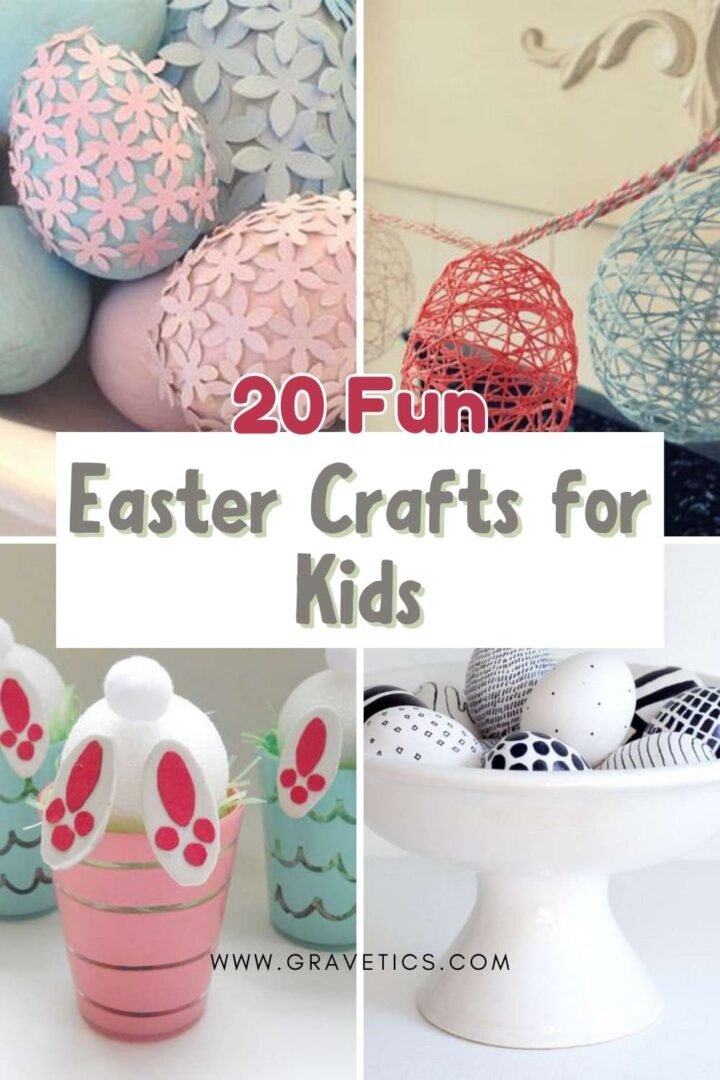 20 Fun Easter Crafts For Kids - Get Creative And Have A Hoppy Easter!