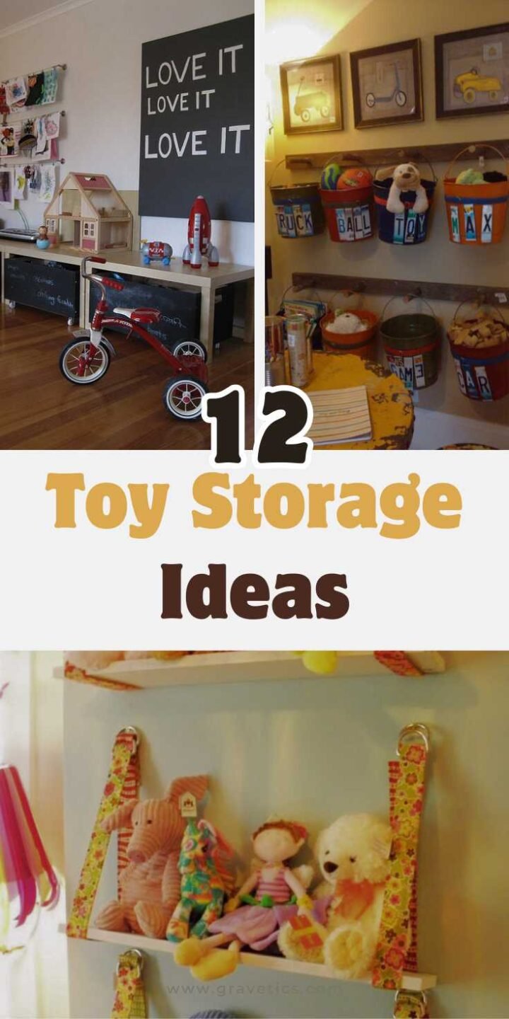 25 Toy Storage Ideas Which Can Make Your Room Look Beautiful