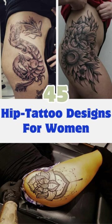 15 Creative Hip-Tattoo Designs For Women