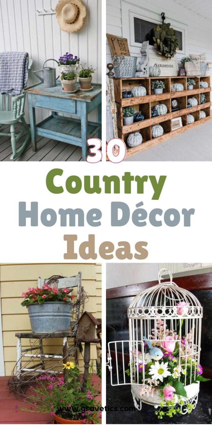30 Elegant Country Home Décor Ideas 2025