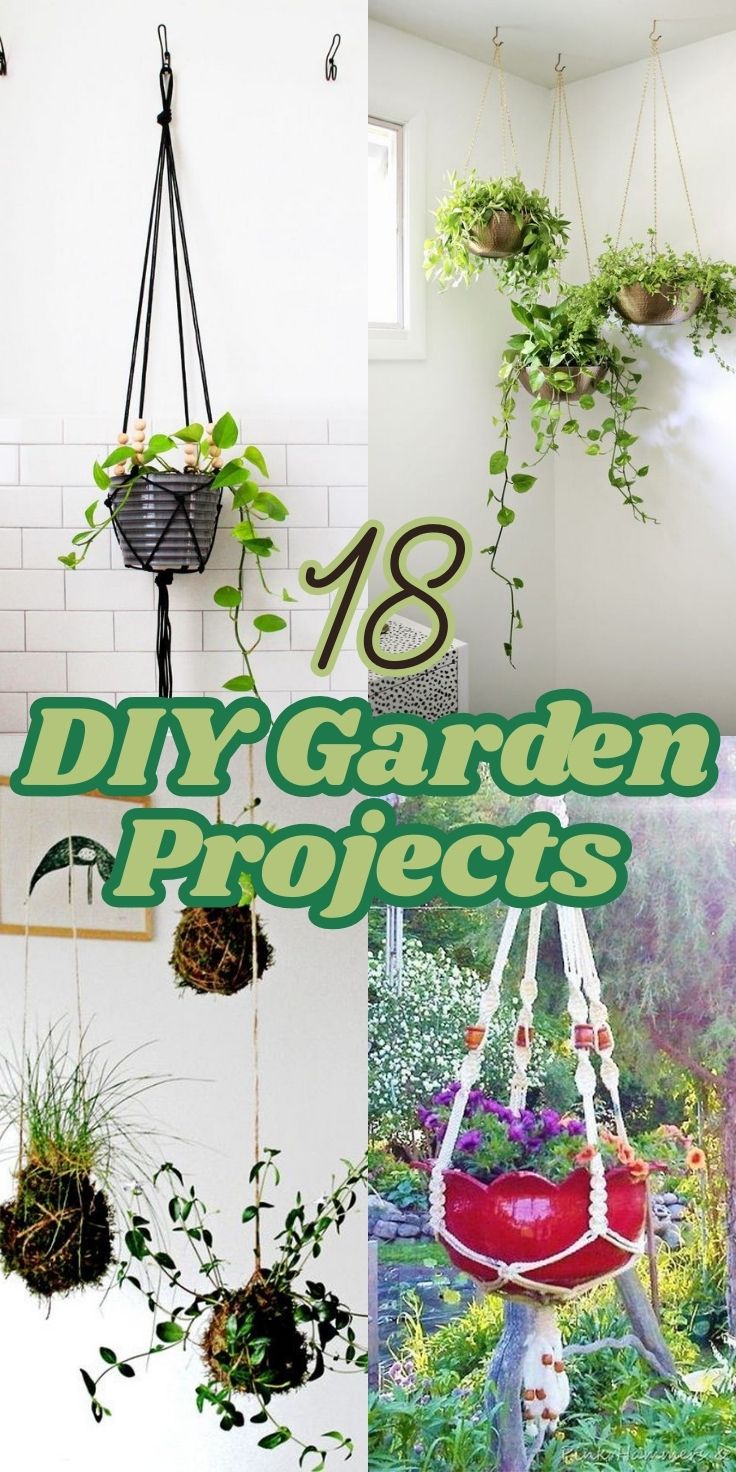 18 DIY Garden Projects That’ll Make You Feel Close to Nature 20 DIY Garden Projects