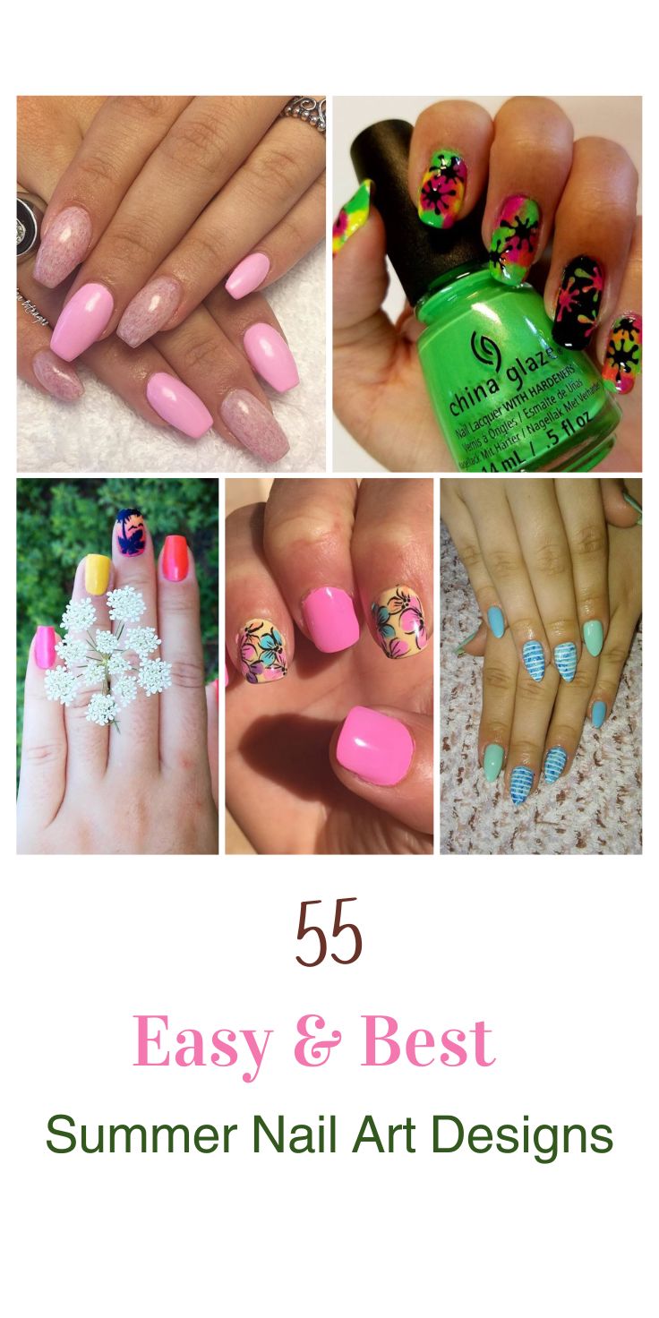 55 Best Summer Nail Art Designs - Tips and Ideas 62