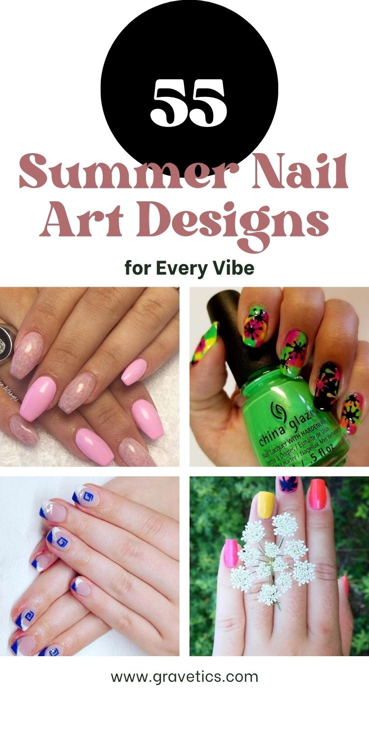 55 Best Summer Nail Art Designs - Tips and Ideas 60