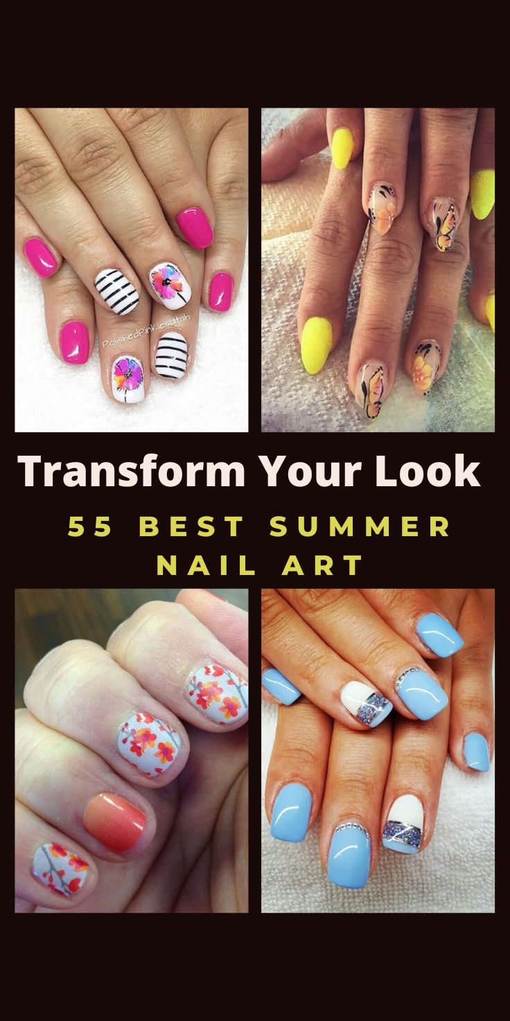 55 Best Summer Nail Art Designs - Tips and Ideas 61