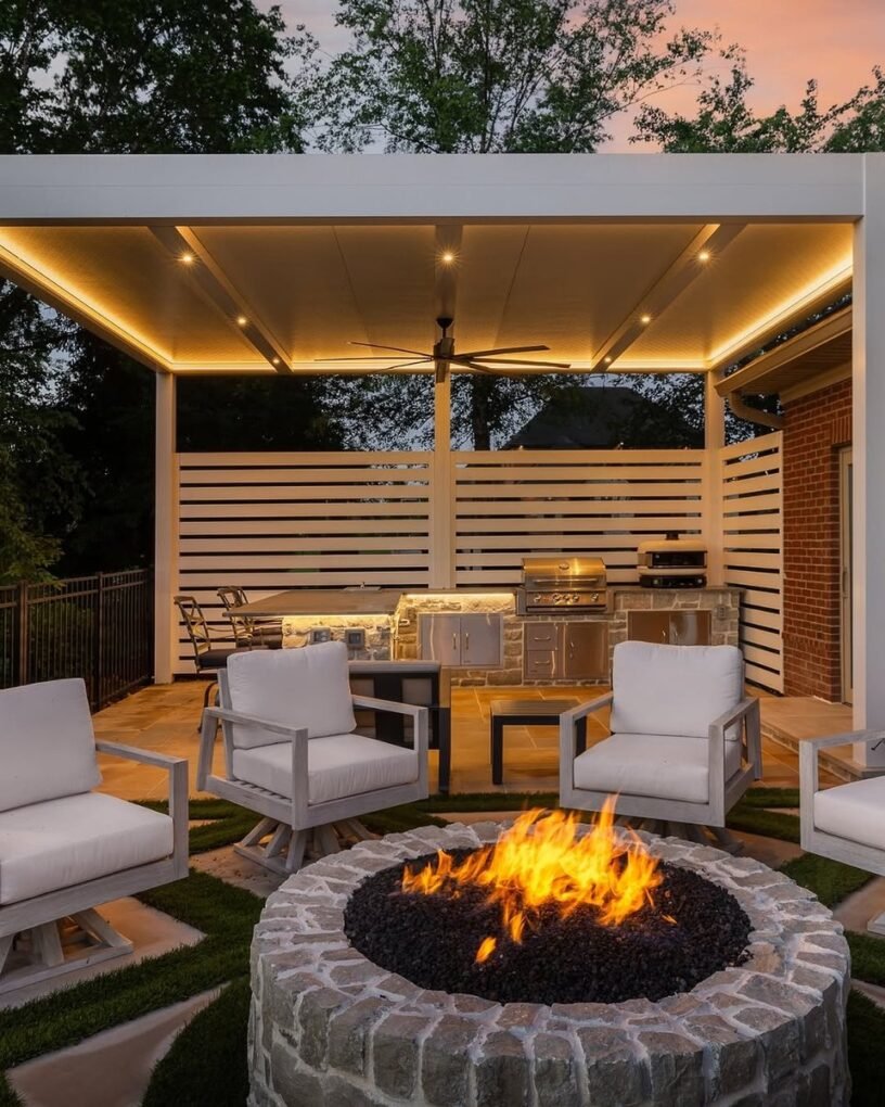 20 Modern Outdoor Fire Pit Ideas: Sleek Designs For Any Home