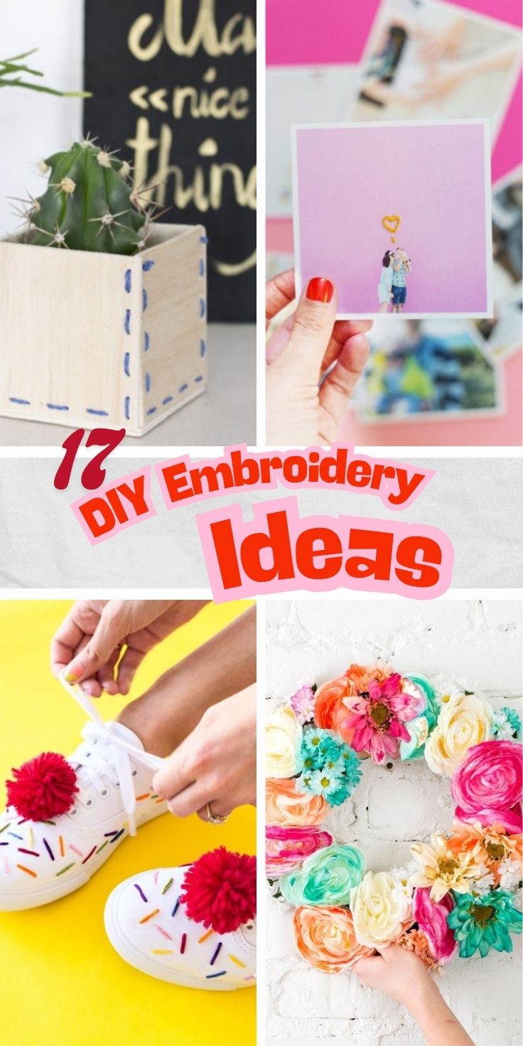 17 DIY Embroidery Project, That Celebrates Your Love for Textures 20