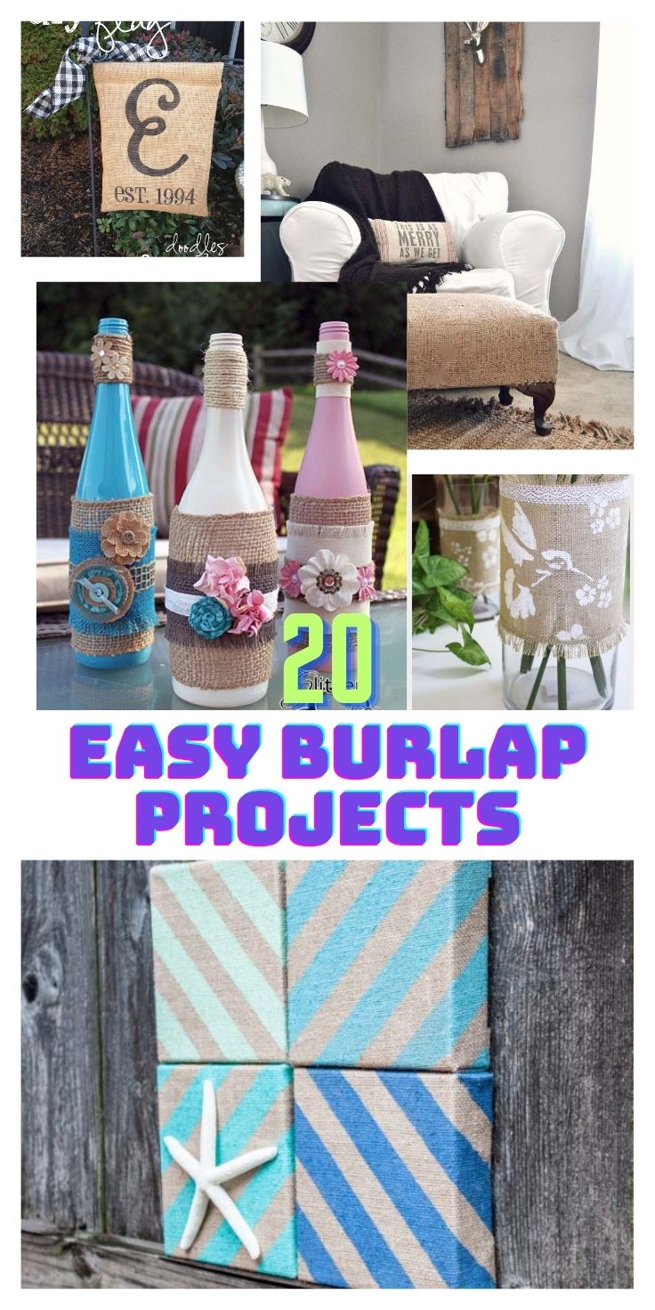 20 Must-Try Burlap DIY Projects for Your Home 22