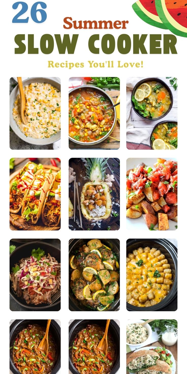 26 Healthy Summer Crockpot Recipes: Beat the Heat, Cook Smart! 28