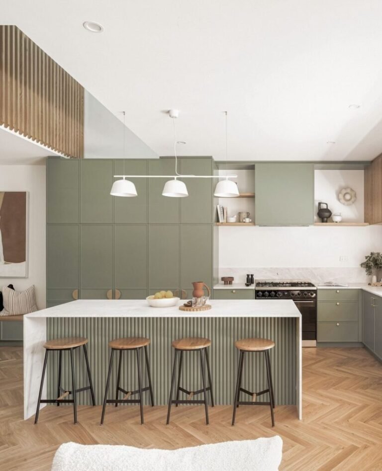 20 Modern Sage Green Kitchen Ideas: Sleek & Calming Designs