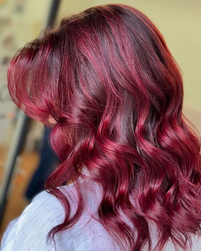 30 Gorgeous Burgundy Balayage Ideas You’ll Want To Try ASAP